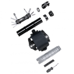 Crankbrothers TS18 SOS Tube Stash Tool Kit in Black/Silver