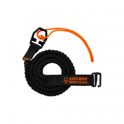Kids Ride Shotgun Quick Fit MTB Tow Rope Black