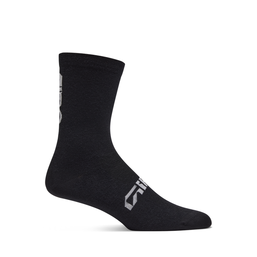 2026 GIRO Seasonal Merino Unisex Cycling Socks in Black
