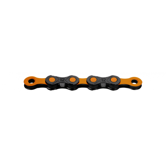 KMC DLC 12 Chain 118L in Black/Orange