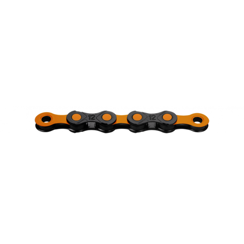 KMC DLC 12 Chain 118L in Black/Orange