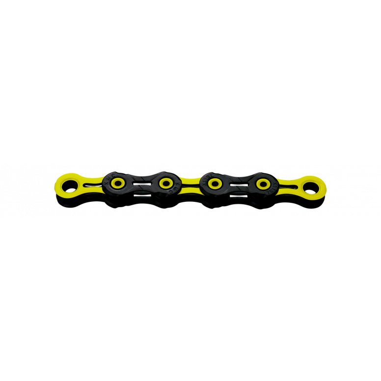 KMC DLC 11 Chain 118L in Black/Yellow