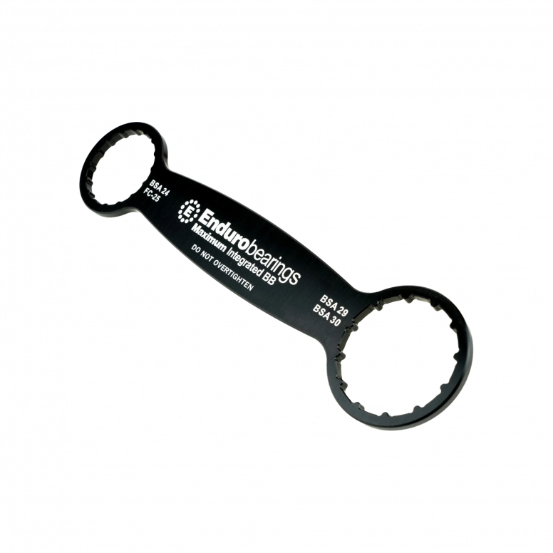 Enduro Bearings BBT-036 Flat Wrench for Maxhit BSA BBs in Black