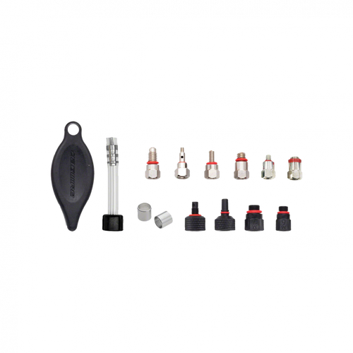 Jagwire Elite Bleed Kit Replacement Fitting Kit - Mineral in Clear