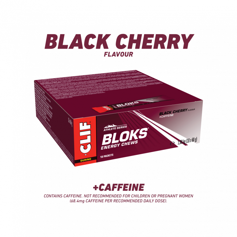 Clif Blok Energy Chews Black Cherry