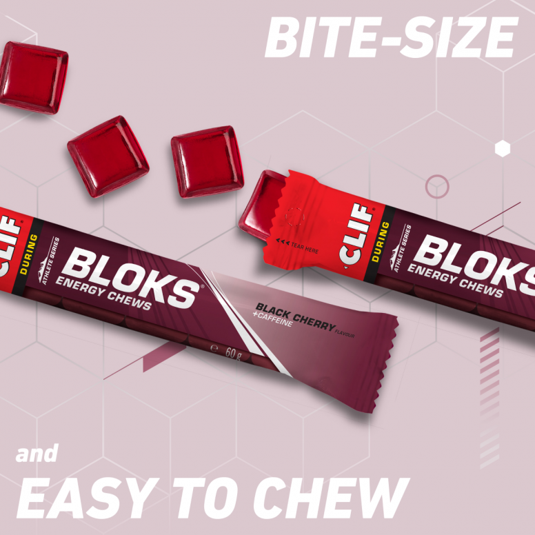 Clif Blok Energy Chews Black Cherry