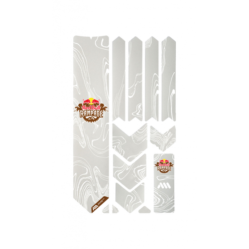 All Mountain Style Frame Guard Extra - Red Bull Rampage Ridgeline in White