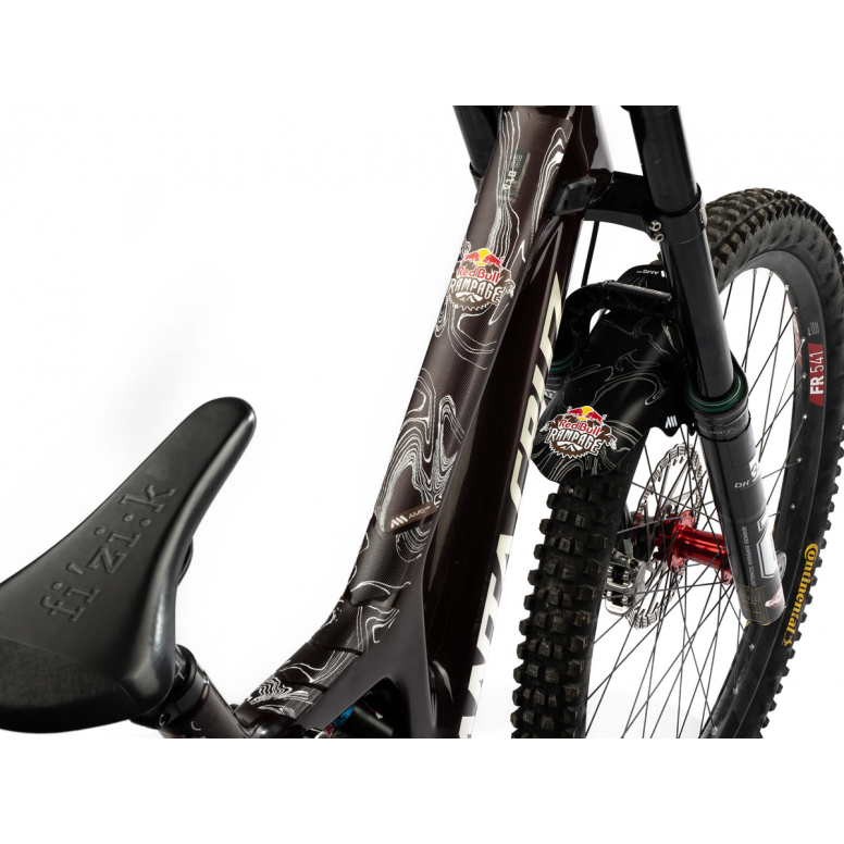 All Mountain Style Frame Guard Extra - Red Bull Rampage Ridgeline in White