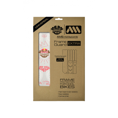 All Mountain Style Frame Guard Extra - Red Bull Rampage Freeride in White