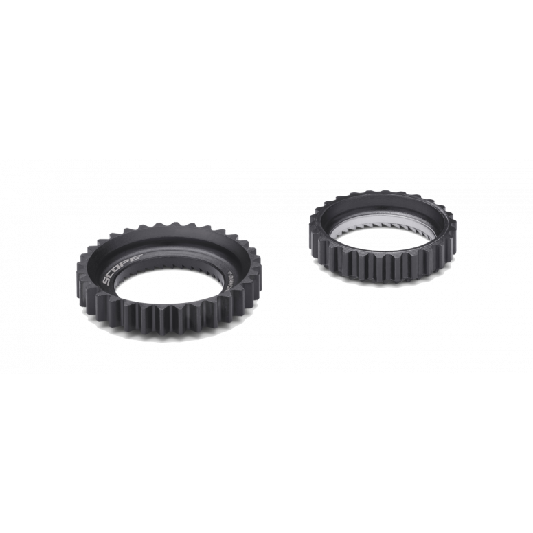 Scope Cycling R Series Diamond Ratchet 36T in Black