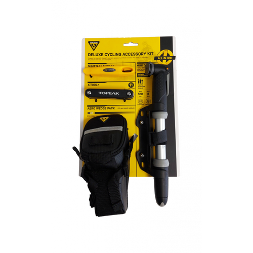 Topeak Deluxe Cycling Accessory Kit in Black