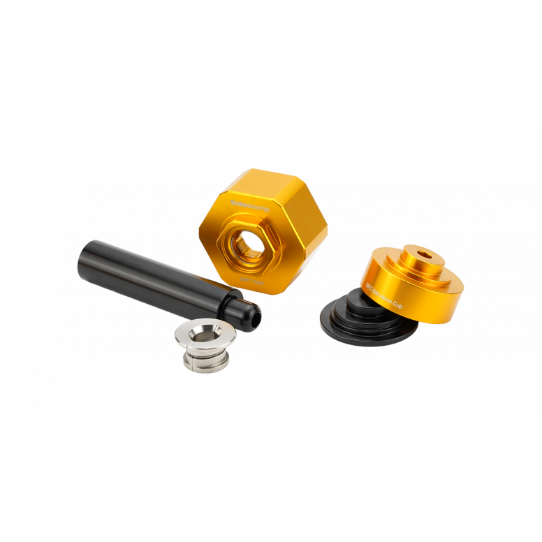 Enduro Bearings BRT-040Â BB Tool Kit 24mm in Black/Gold