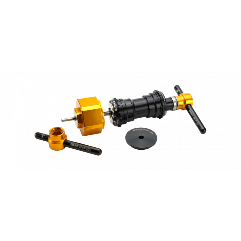 Enduro Bearings BRT-040Â BB Tool Kit 29mm in Black/Gold