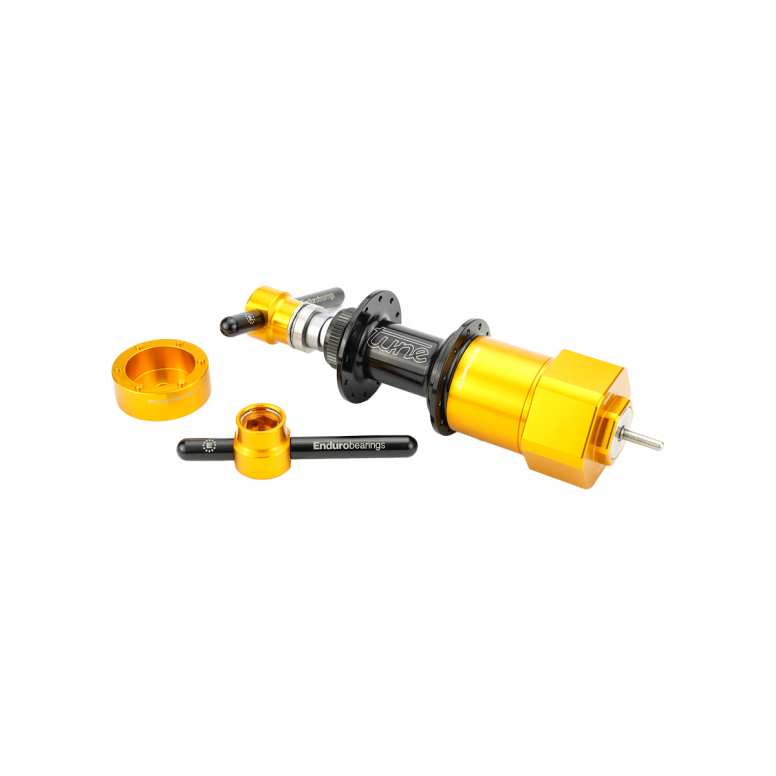 Enduro Bearings BRT-040Â Hub Tool Kit in Black/Gold