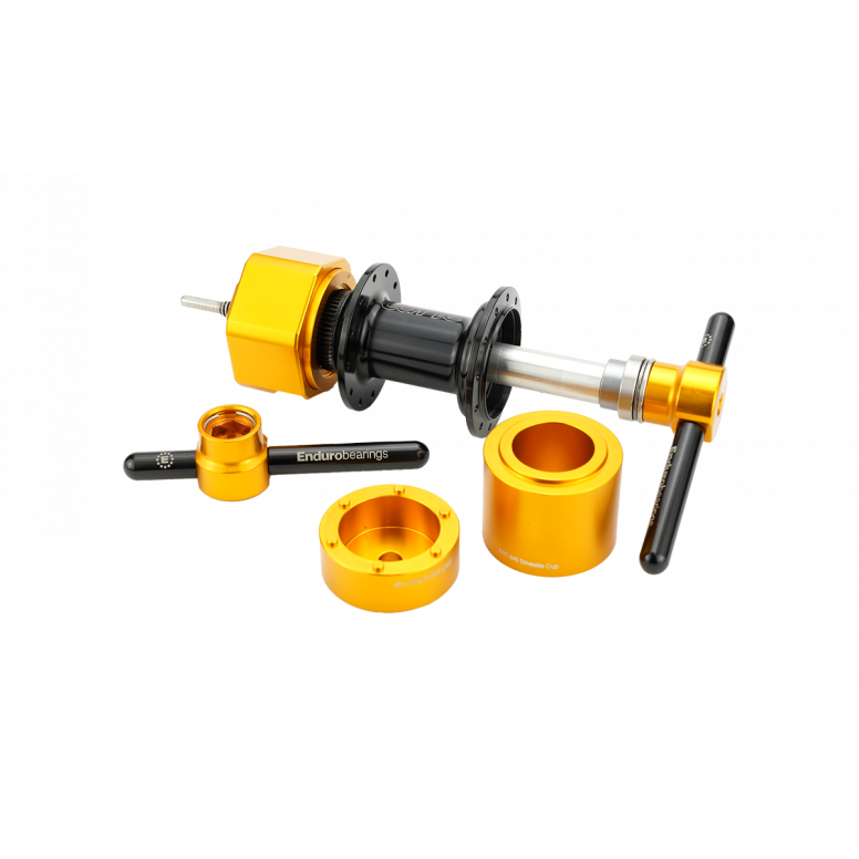 Enduro Bearings BRT-040Â Hub Tool Kit in Black/Gold