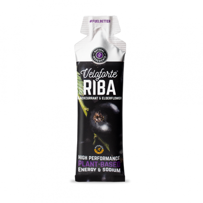 Veloforte Energy Gels Riba - Blackcurrant & Elderflower / 24 Pack