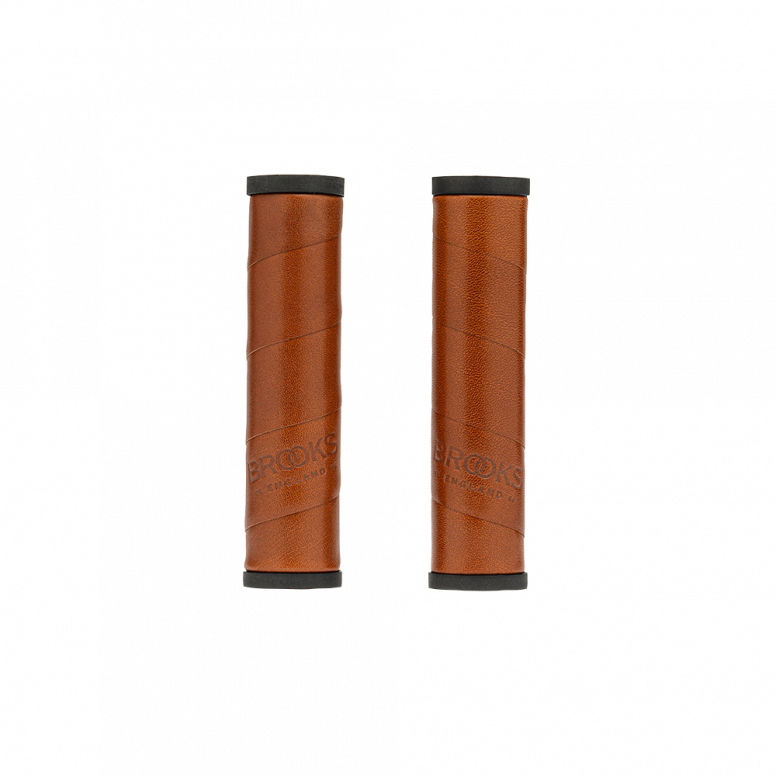Willow Leather Grips - tan