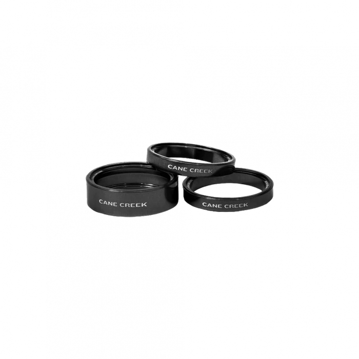 Cane Creek Chroma Studio Interlok Headset Spacer Kit in Black