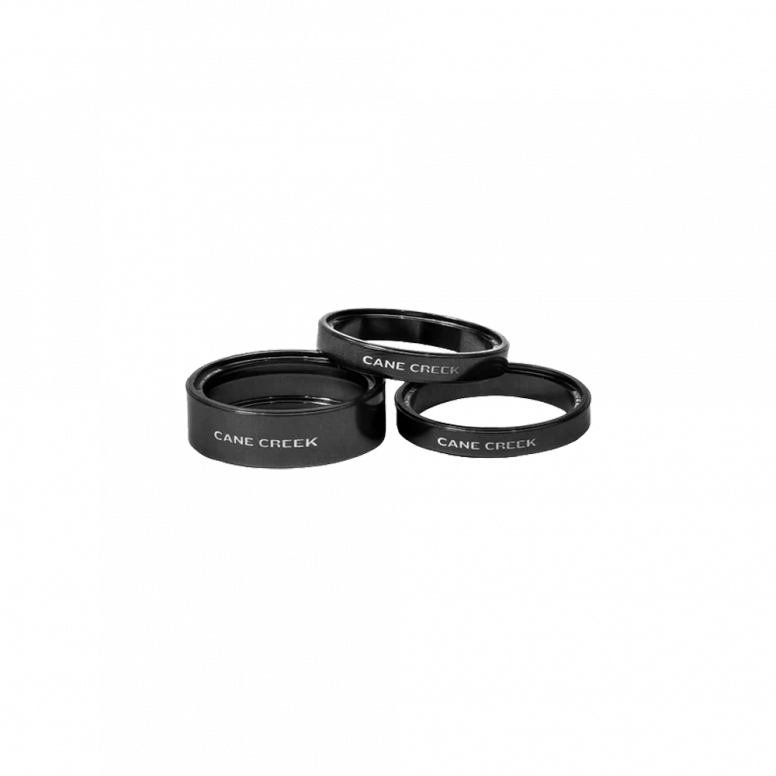 Cane Creek Chroma Studio Interlok Headset Spacer Kit in Black