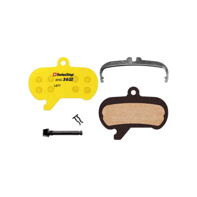 SwissStop Disc 36 Pads - SRAM Maven Ultimate Silver, Bronze in Yellow