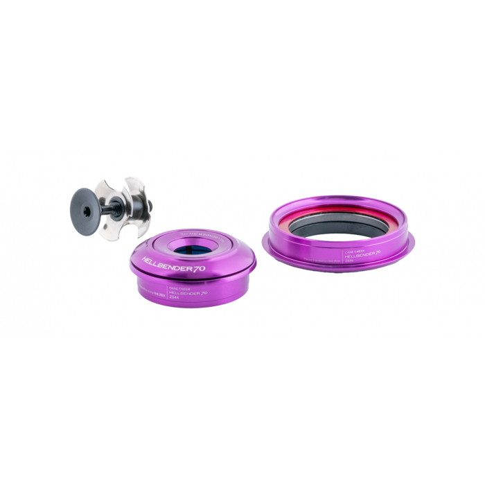 Cane Creek Hellbender 70 Lite ZS44 / ZS56 8mm in Purple