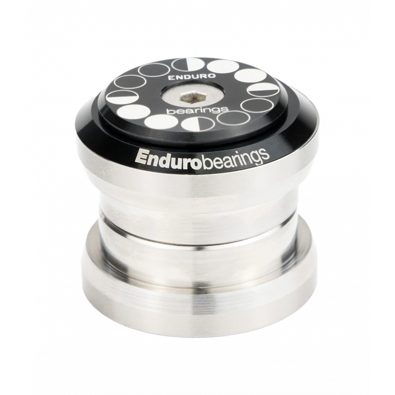 Enduro Bearings HDK-0008 - EC34 Stainless Steel Angular Contact Headset in Silver