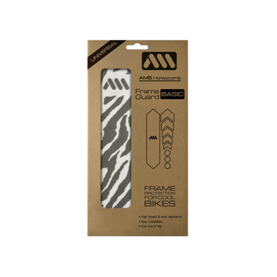 All Mountain Style Frame Guard Basic - Zebra in Grey