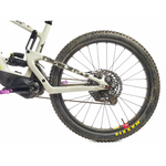 All Mountain Style Frame Guard Extra - Fractal Skull in Black