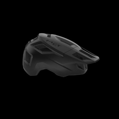 MET Shelter Mountain Bike Helmet in Black
