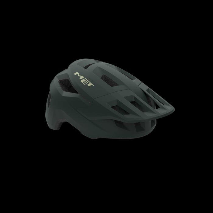 MET Shelter Mountain Bike Helmet in Green