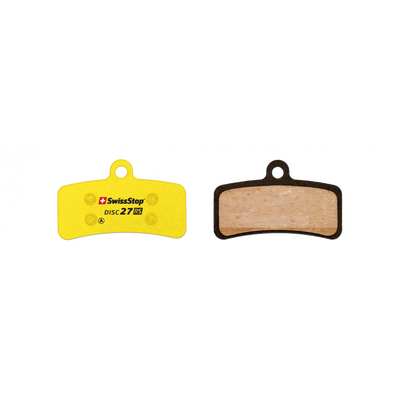SwissStop Disc 27 Pads - Shimano MTB - ZEE, ZE, M8020 in Yellow