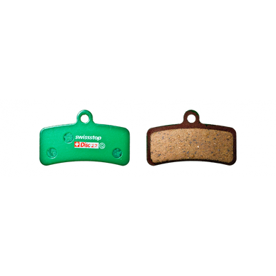 SwissStop Disc 27 Pads - Shimano MTB - ZEE, ZE, M8020 in Green