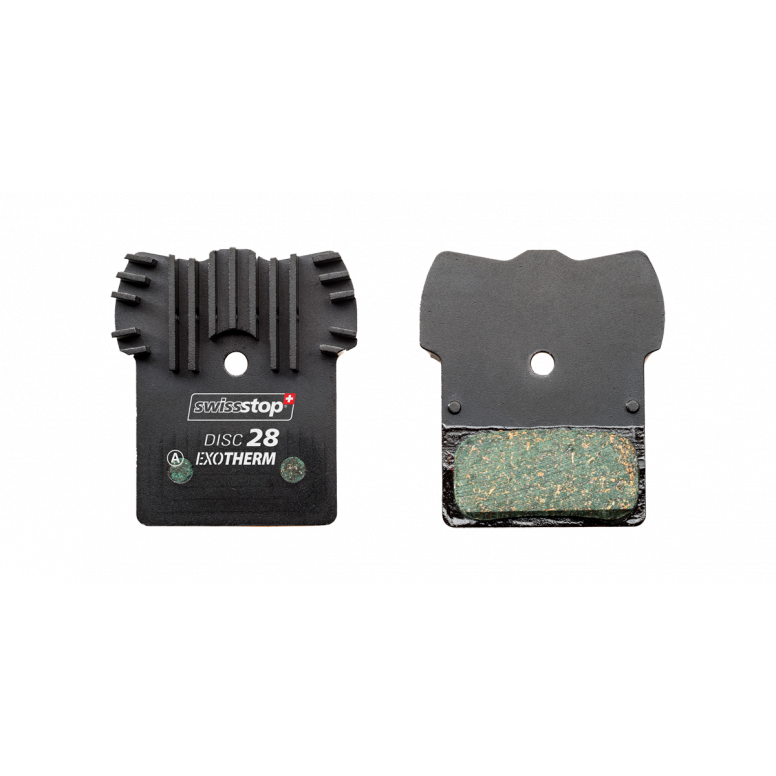 SwissStop Disc 28 Pads - Shimano MTB - XTR, XT, M8000 in Black