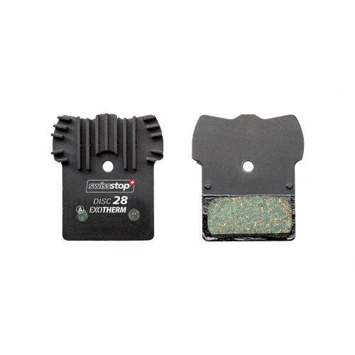SwissStop Disc 28 Pads - Shimano MTB - XTR, XT, M8000 in Black