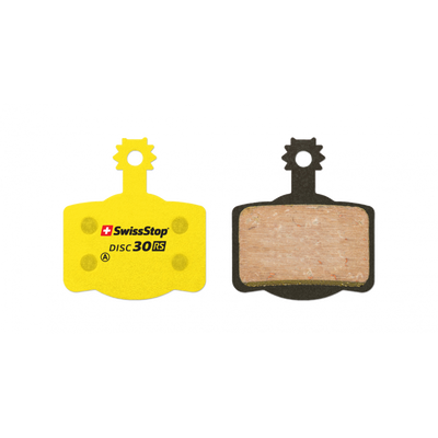 SwissStop Disc 30 Pads - Magura MT2,4,6,8, Campagnolo EKAR in Yellow