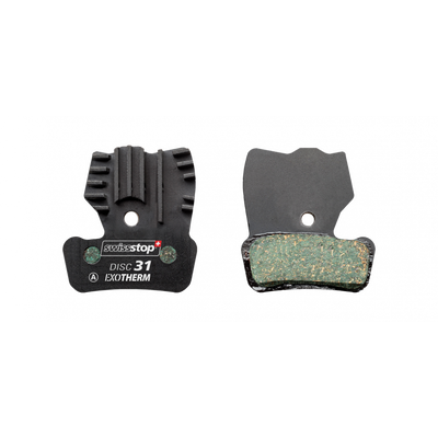 SwissStop Disc 31 Pads - SRAM MTB - G2, Guide, Level in Black