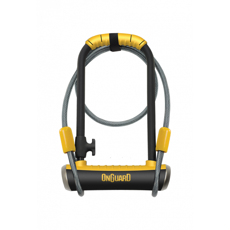 OnGuard Pitbull DT 8005 Locks in Black and Yellow 230mm x 115mm