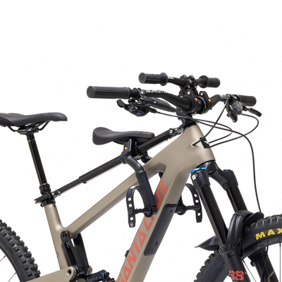 Kids Ride Shotgun Pro Evo Child Bike Seat + Handlebars Combo