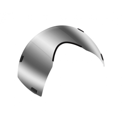 MET Codatronca Dual-Mag Shield in Silver