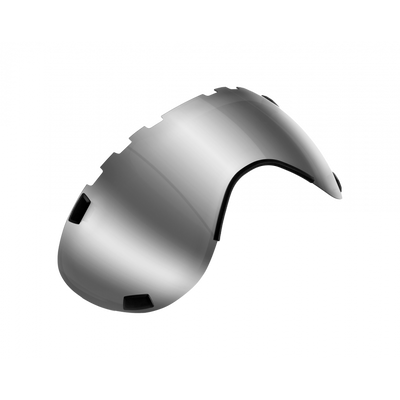 MET Drone Wide Body Mag-Clip Shield in Silver