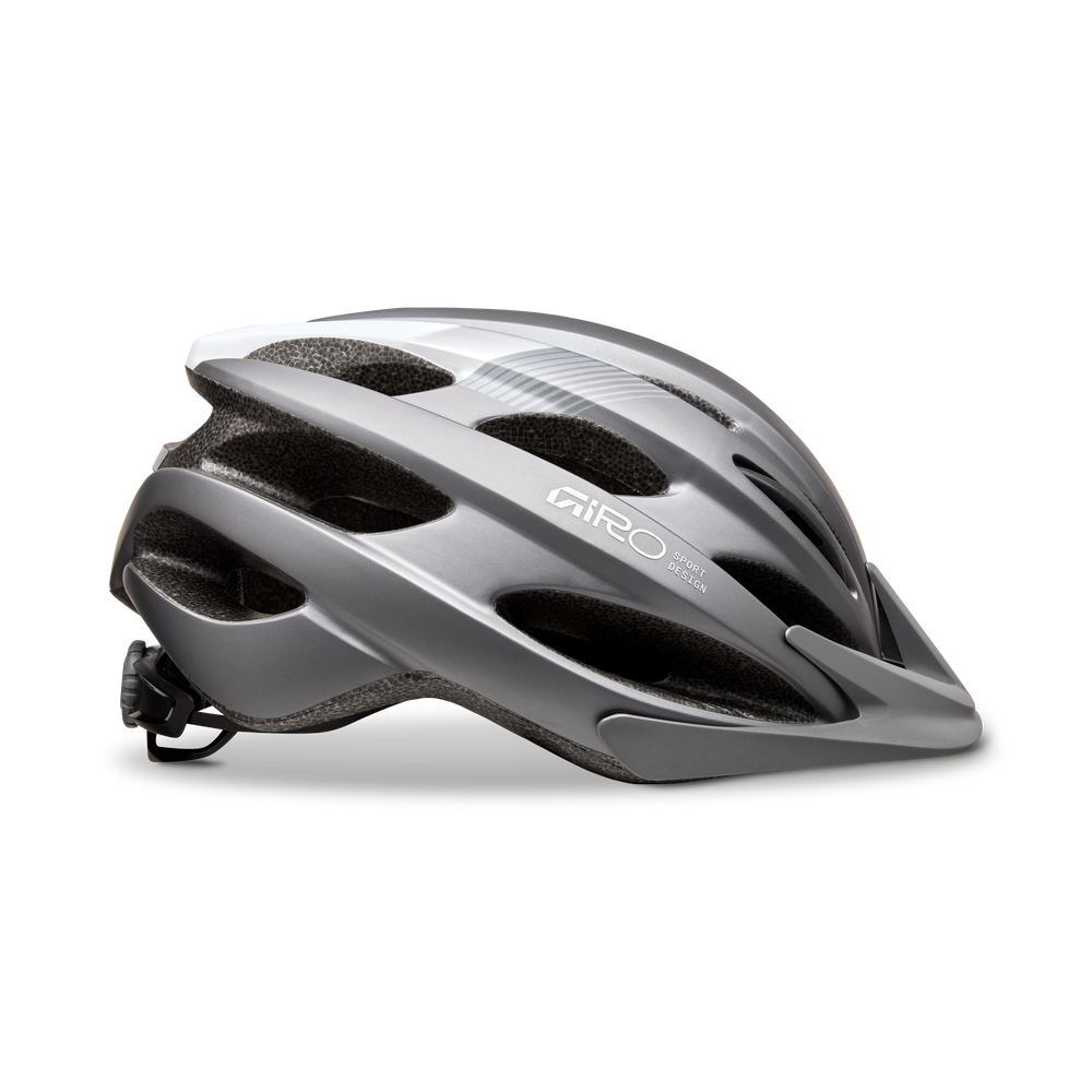 2026 GIRO Revel Unisex Cycling Helmet in Grey/White-image-3