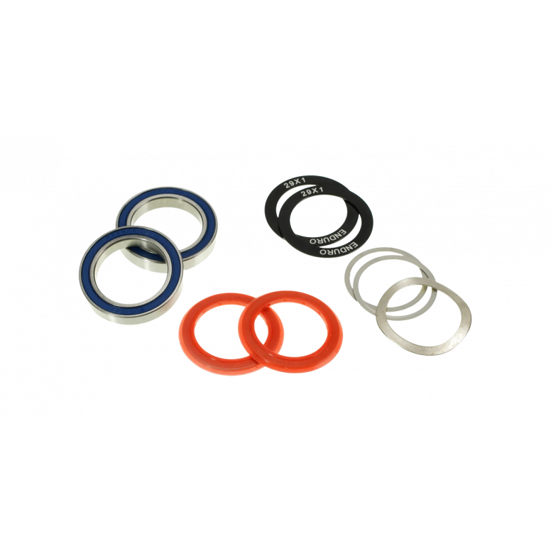 Enduro Bearings BB30 - Bearing Kit - ABEC3 in Silver