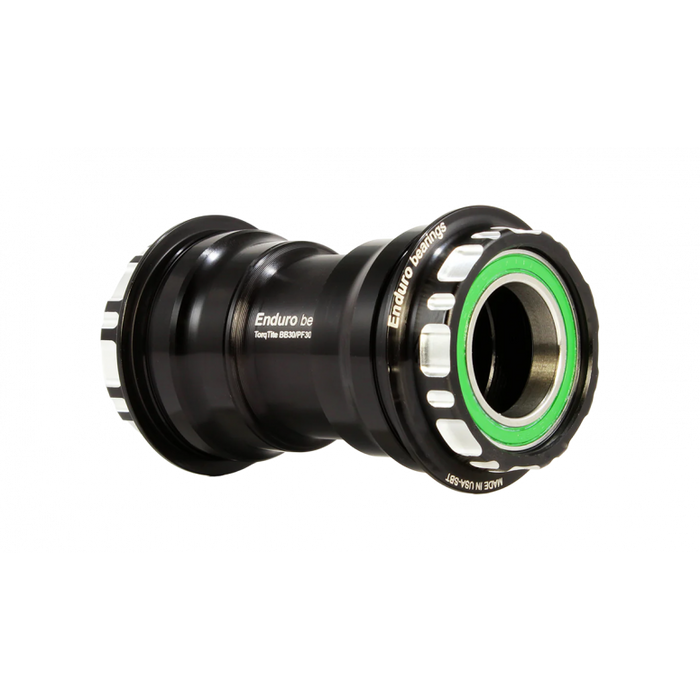 Enduro Bearings PF30A - TorqTite BB - 440C Stainless Steel in Black