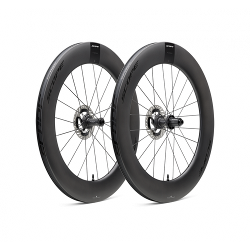 Scope Cycling R8.T V2 85mm TT Wheelset in Black