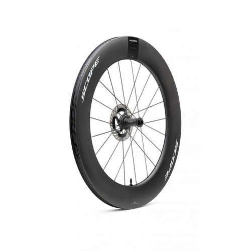 Scope Cycling R8.T V2 85mm TT Front Wheel in White
