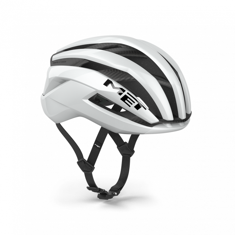 2026 MET Trenta 3K Carbon Airframe MIPS Helmet in White