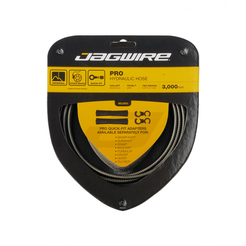 Jagwire Pro Hydraulic Hose Kit in Carbon Silver