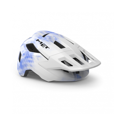 MET Shelter Youth MIPS in White/Blue