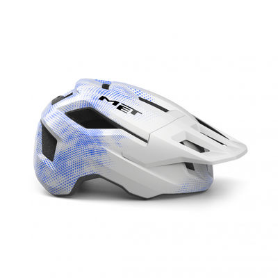 MET Shelter Youth MIPS in White/Blue