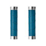 Brooks Slender Leather Grips in Teal